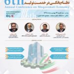 ششمین همایش سالانه اقتصاد مقاومتی — پوستر رسمی